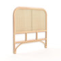 Voir la diapositive 3 : Rendez vous déco Tête de lit en rotin et cannage 90 cm-Naïra