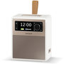 Voir la diapositive 2 : SONORO Radio réveil EASY Blanc (mat) - rosé