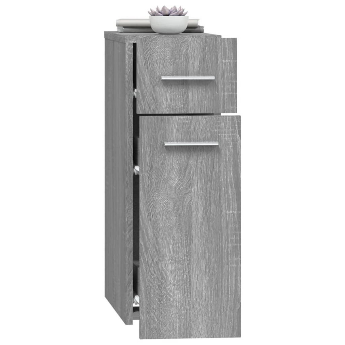 VIDAXL Armoire apothicaire Sonoma gris 20x45,5x60 cm Bois d'ingenierie