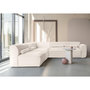 Voir la diapositive 3 : BEST MOBILIER Felix - canapé modulable d'angle gauche 5 places en tissu texturé