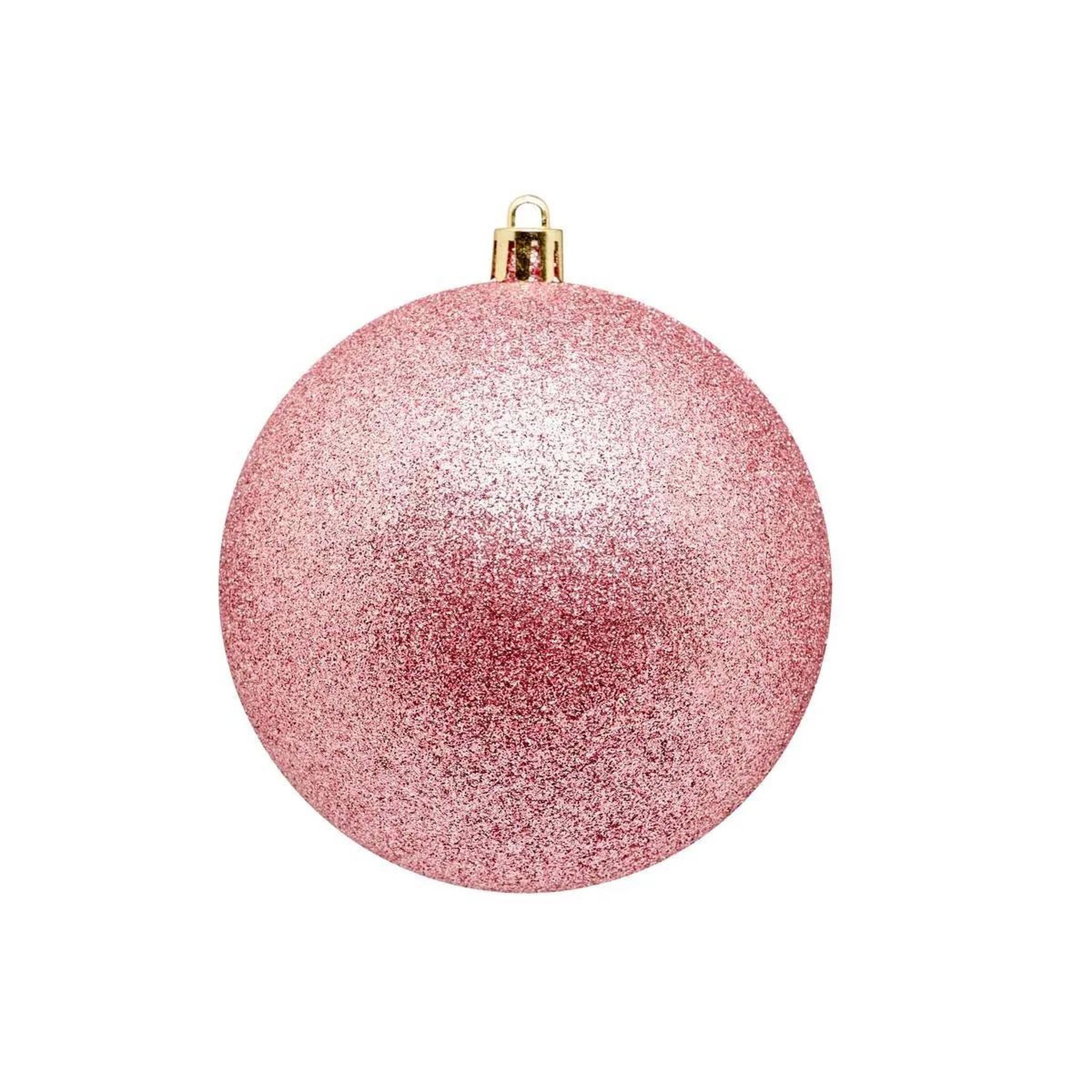 Voir la diapositive 5 : ATMOSPHERA Lot de 4 boules de noël  jokli  10cm rose