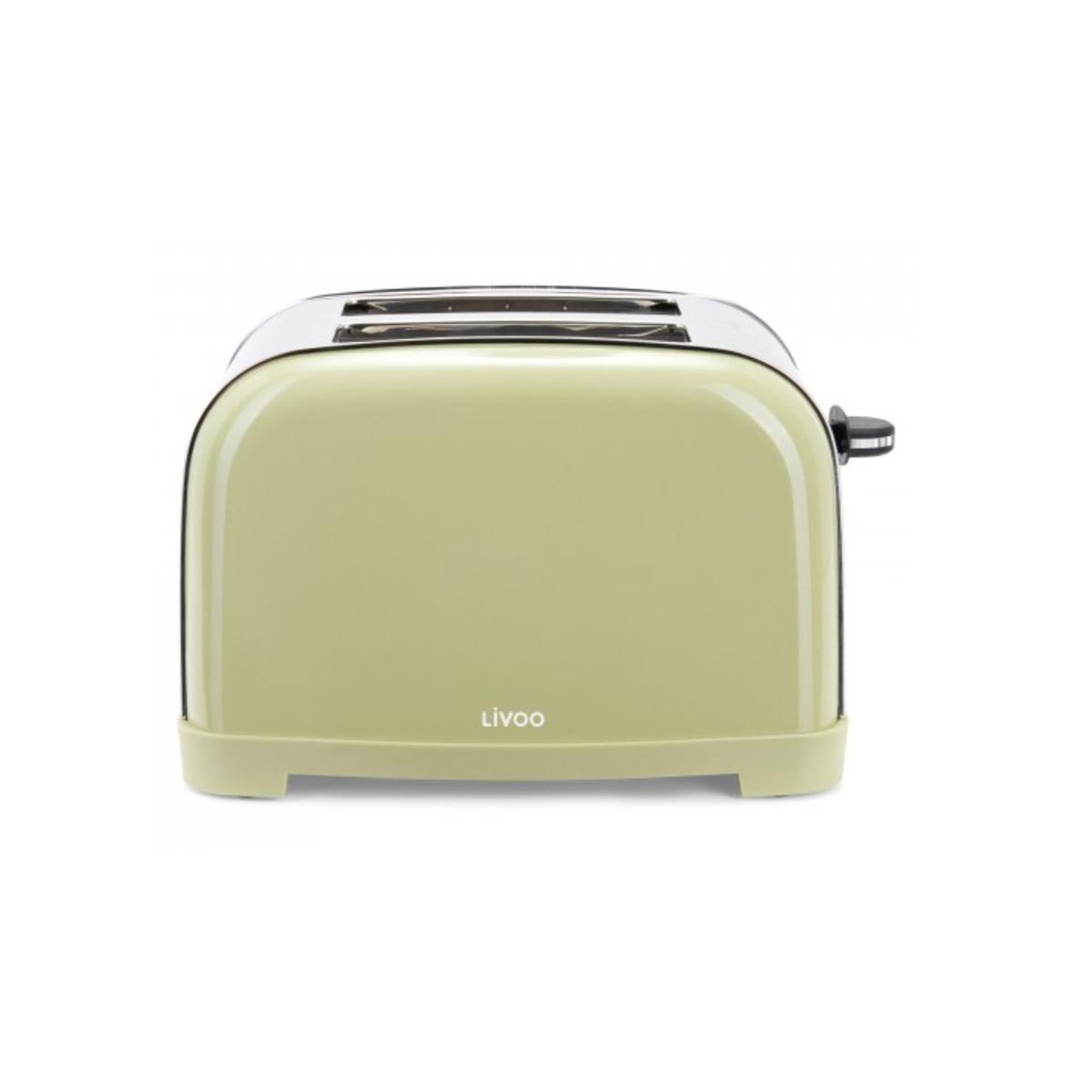 Voir la diapositive 1 : LIVOO Grille-pains 2 fentes 850w vert matcha - dod196m