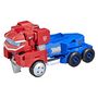 Voir la diapositive 2 : HASBRO Transformers Cyberverse Adventures Dinobots Unite Roll N&rsquo; Change Optimus Prime