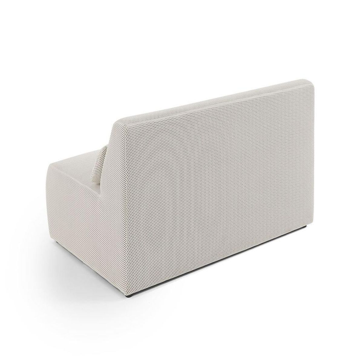 LISA DESIGN Onyx - canapé droit 2 places - en tissu mailles 3d