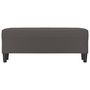Voir la diapositive 3 : VIDAXL Banc Gris 100x35x41 cm Similicuir