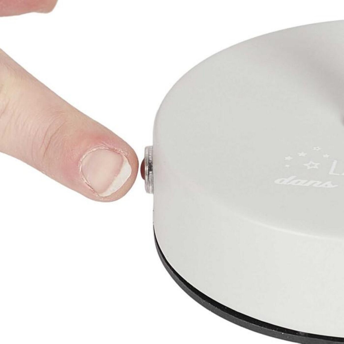 Paris Prix Lampe à Poser Rechargeable  Étoiles  29cm Gris