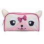 Bagtrotter BAGTROTTER Trousse scolaire rectangulaire Kids Rose Chiot