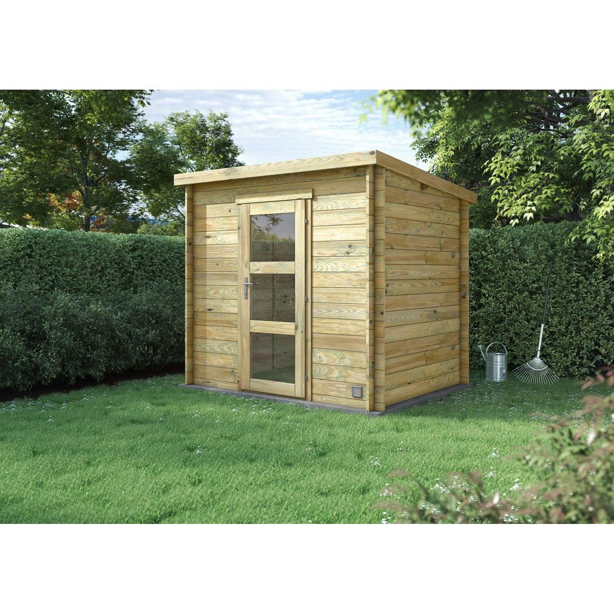 Forest Style Abri de jardin bois - 3,9m² - NICIA MODERN