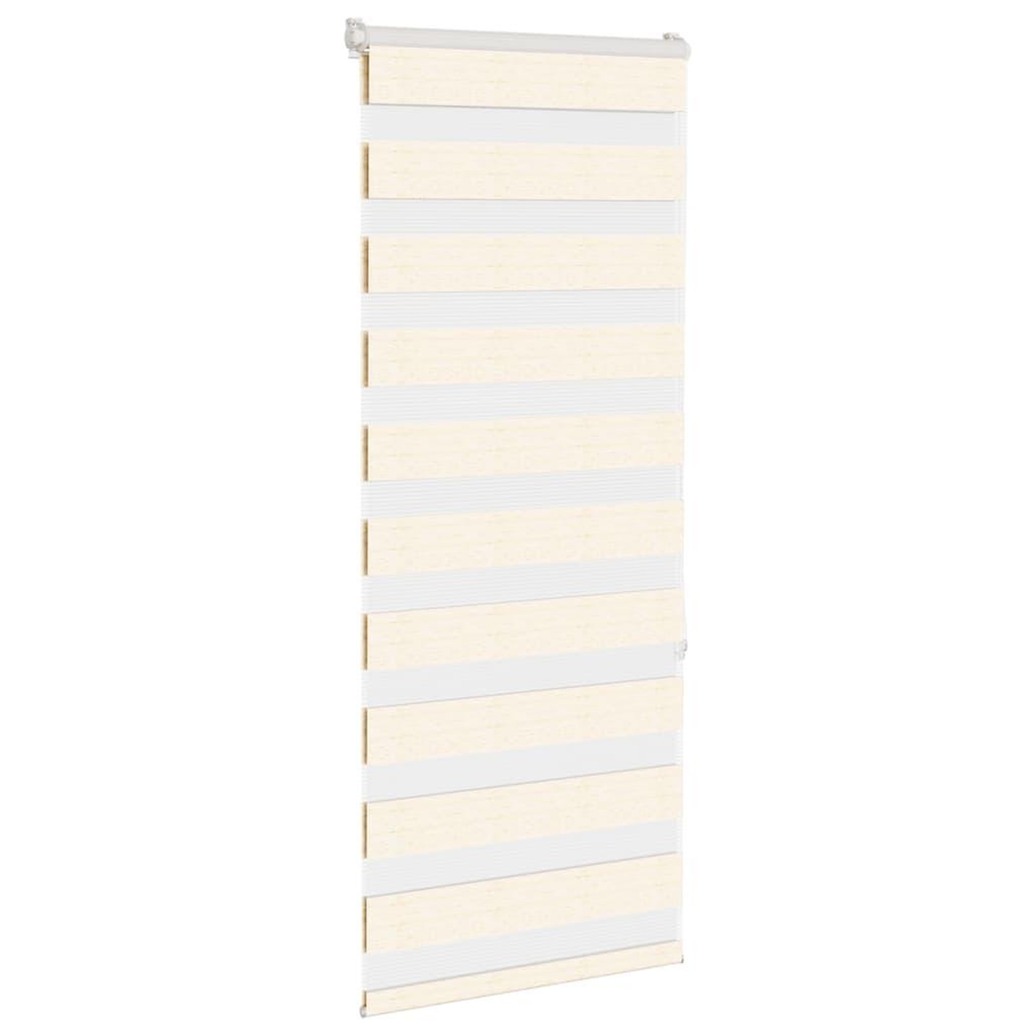 Voir la diapositive 3 : VIDAXL Store zebre beige marbre largeur du tissu 60,9 cm polyester