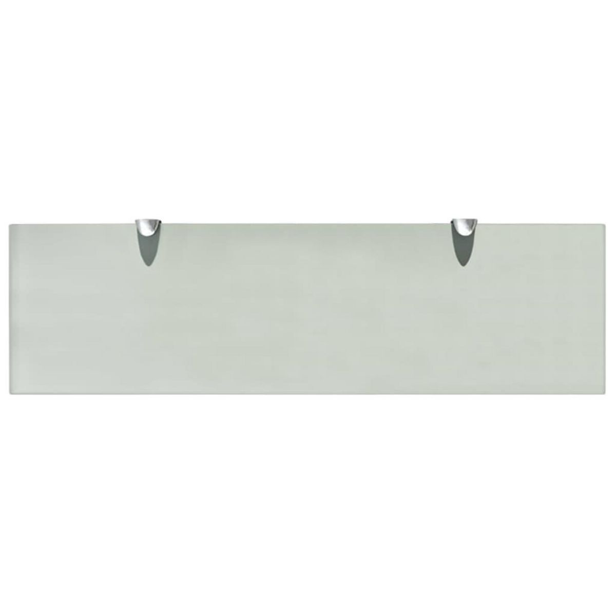 VIDAXL Etageres murales 2 pcs Verre 70 x 20 cm 8 mm