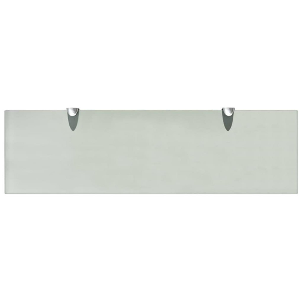 VIDAXL Etageres murales 2 pcs Verre 70 x 20 cm 8 mm