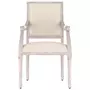 VIDAXL Chaise de canape beige 54x59x99 cm lin