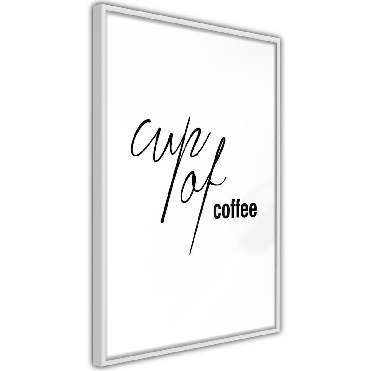 Paris Prix Affiche Murale Encadrée  Caffeine Needed