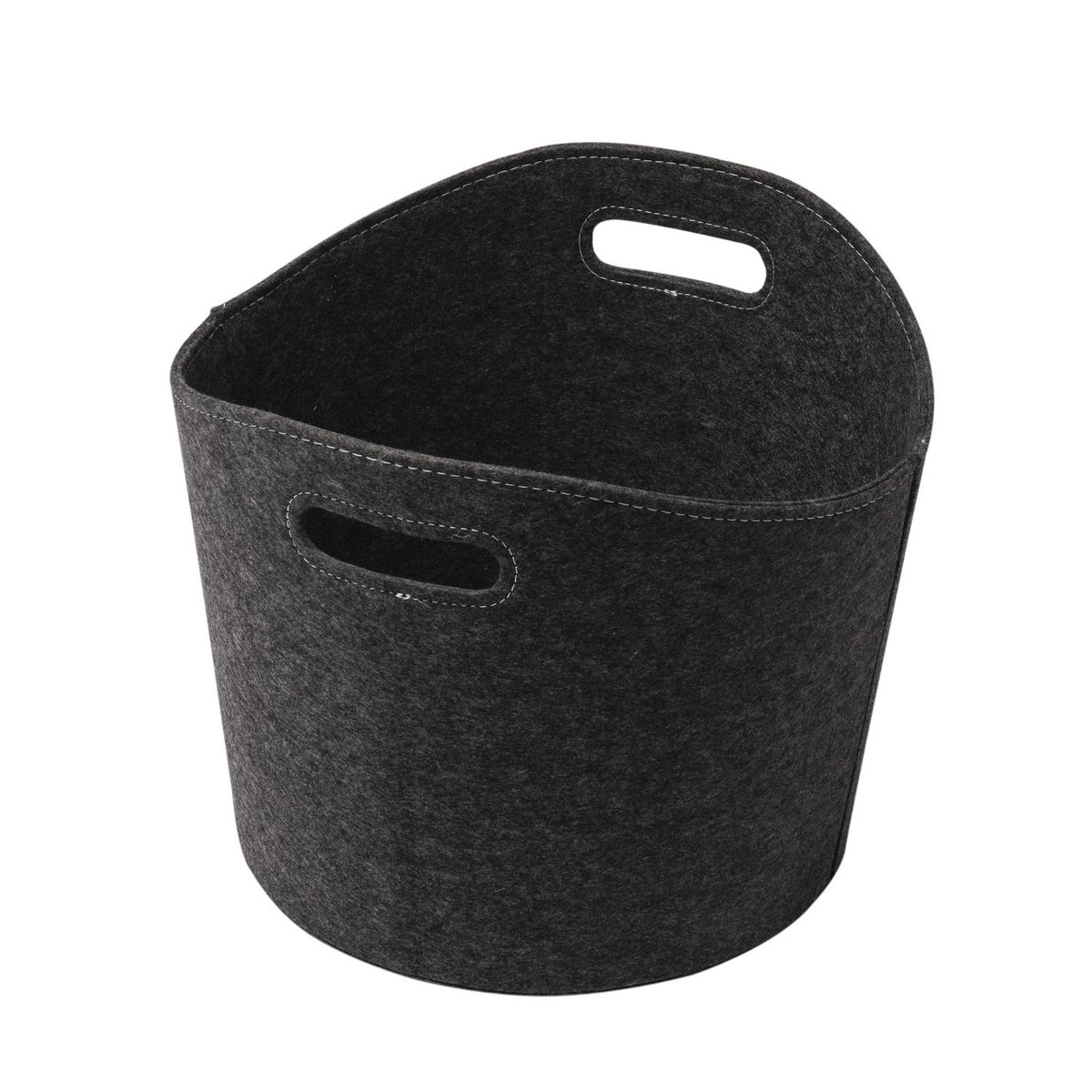 WERKAPRO Panier à bûches rond en feutre WERKA PRO Feutre gris Feutre gris