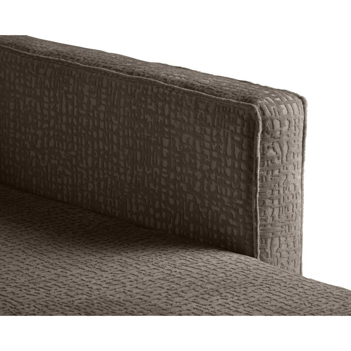 LISA DESIGN Charlie - canapé d'angle réversible 4 places - convertible avec coffre - en tissu velours relief