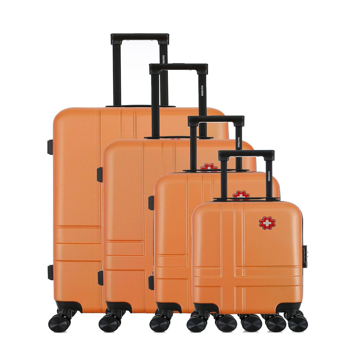 SWISS KOPPER SWISS KOPPER - Set de 4 Valises USTER-M 75 cm 4 Roues