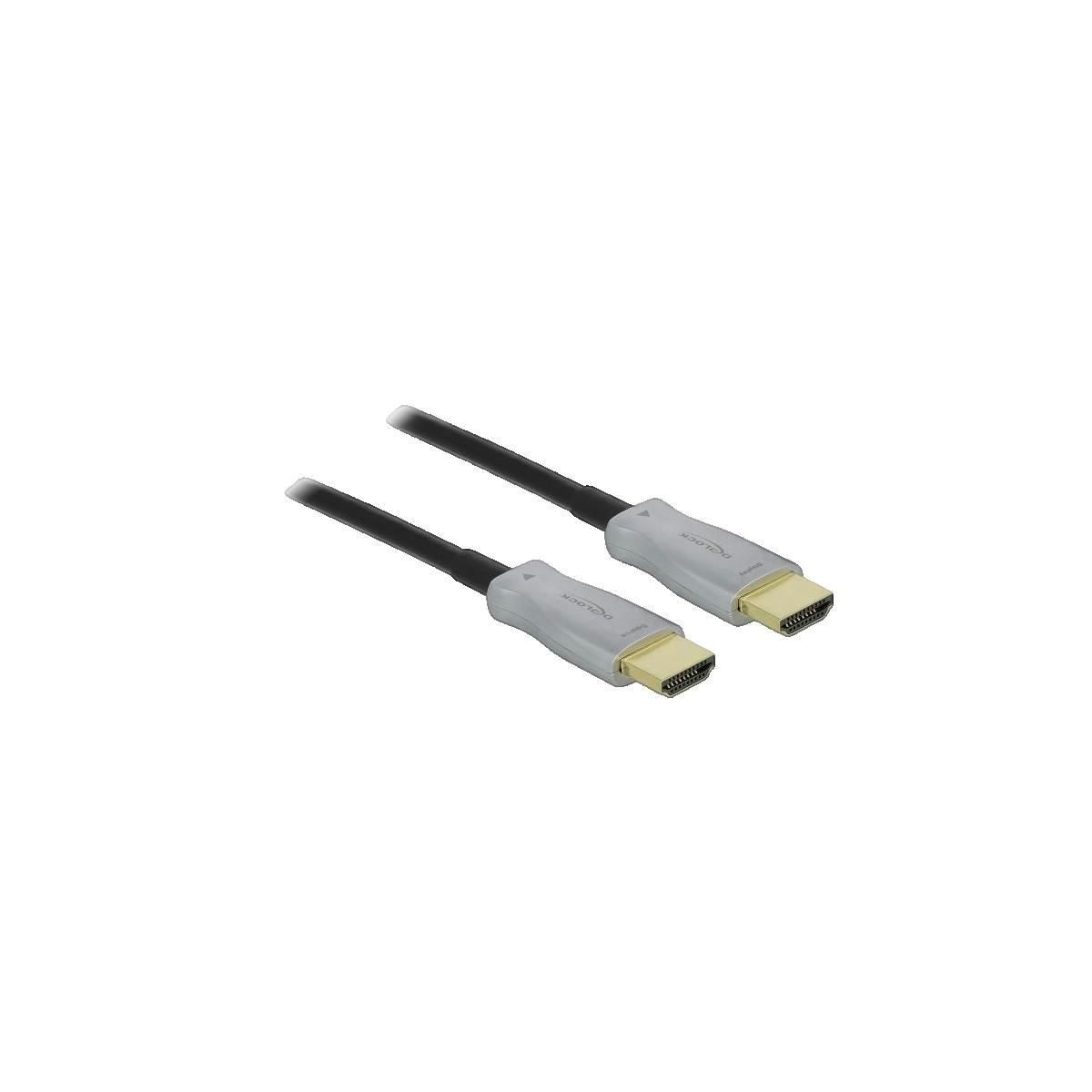 DeLock Câble HDMI actif DeLOCK fibre optique 15 mètres