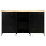 Voir la diapositive 4 : VIDAXL Buffet 140x38x76 cm Bois de manguier brut