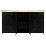 Voir la diapositive 4 : VIDAXL Buffet 140x38x76 cm Bois de manguier brut