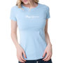 Voir la diapositive 1 : Pepe Jeans T-shirt Bleu Femme Pepe Jeans New Virginia