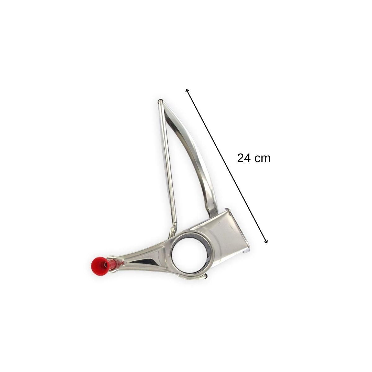 Fackelmann Moulin à fromage chromé Fackelmann Handmade Tradition