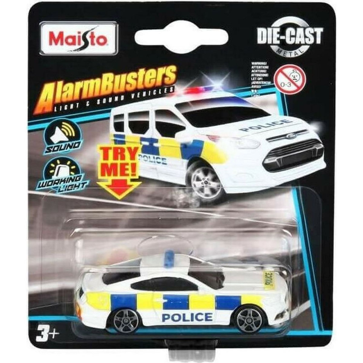 BURAGO Véhicule Maisto Alarm Buster 1/72 ème