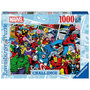 Voir la diapositive 1 : RAVENSBURGER RAVENSBURGER Challenge Puzzle Marvel Superheroes, 1000st.