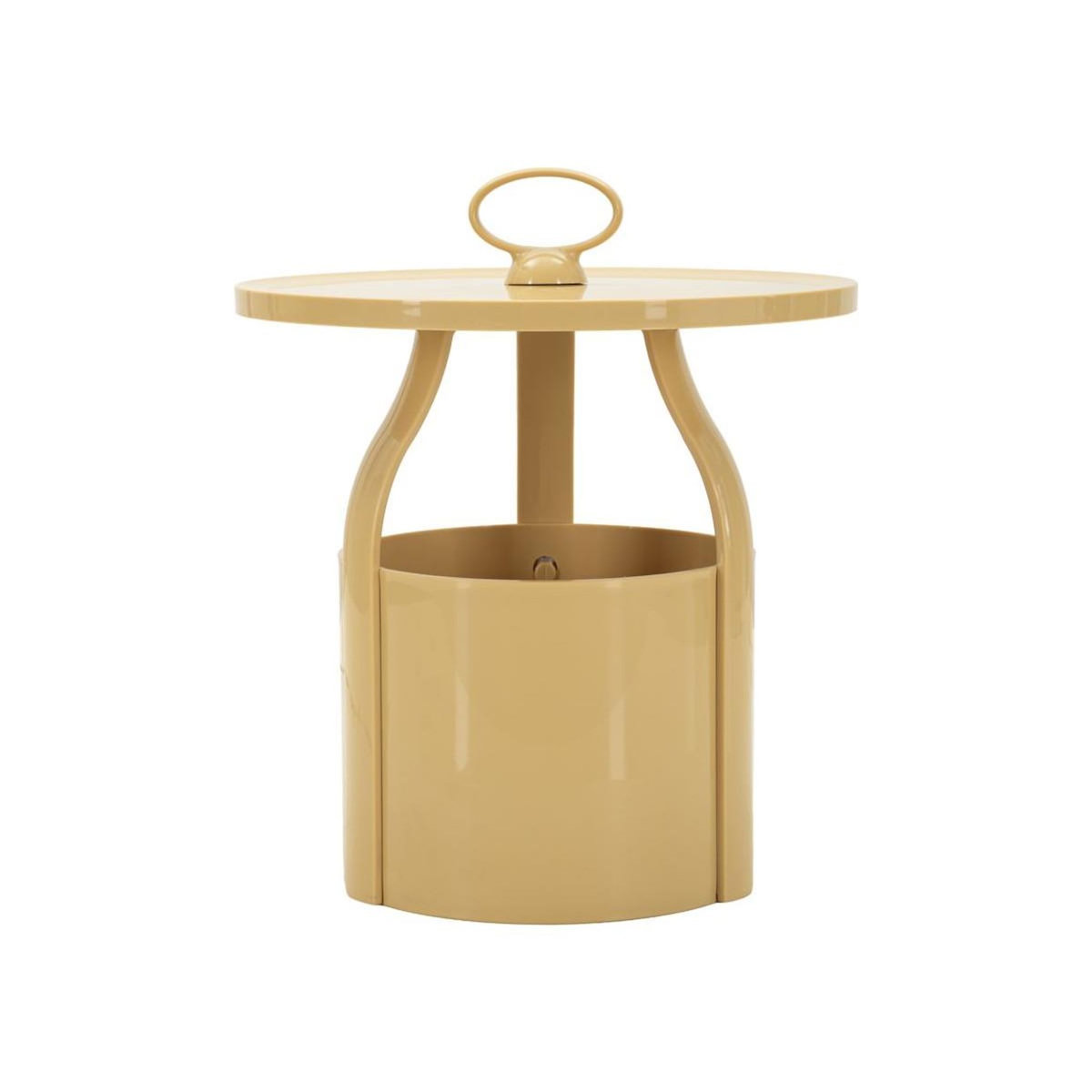 Paris Prix Table d'Appoint Design  Iris  44cm Crème