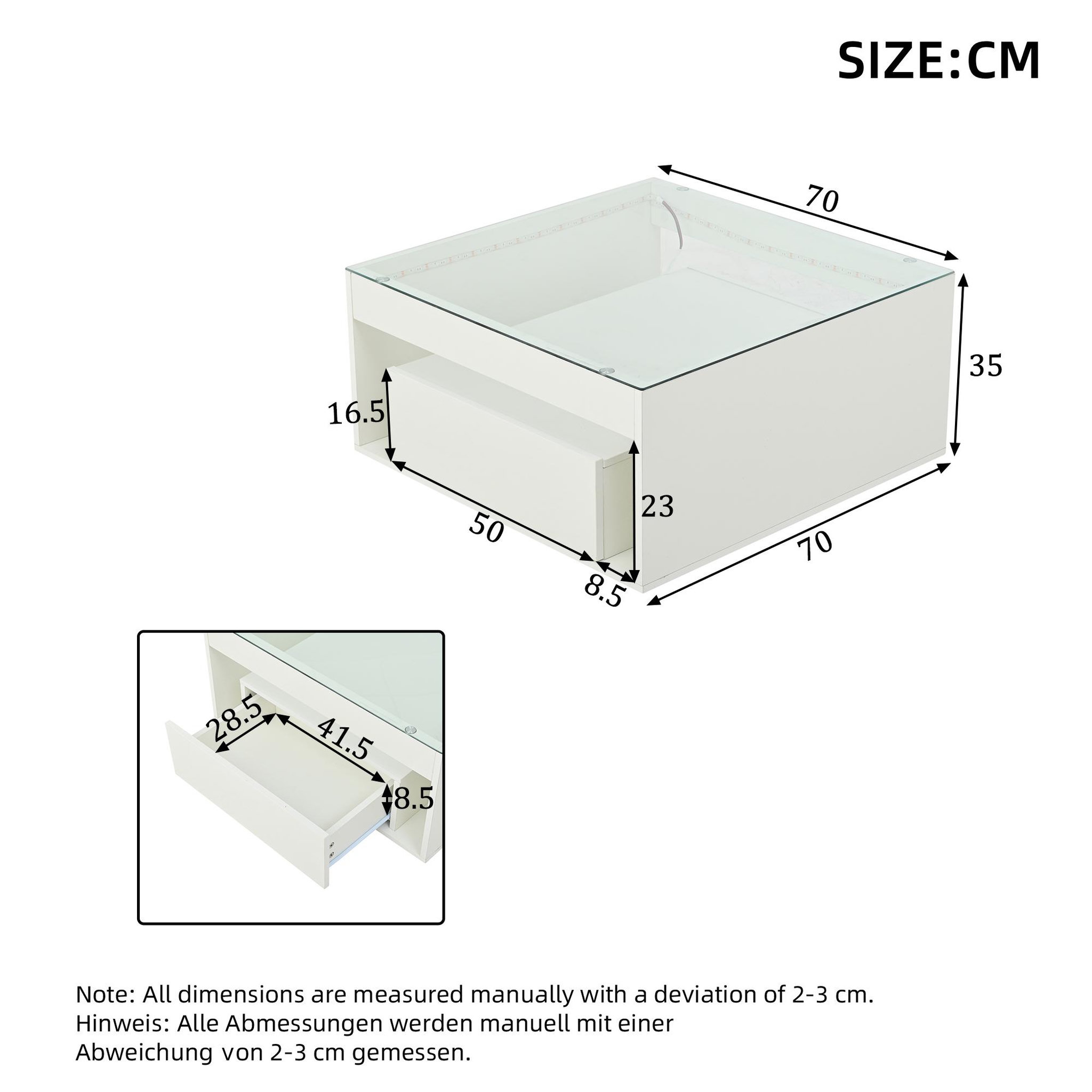 Voir la diapositive 3 : MERAX Table basse