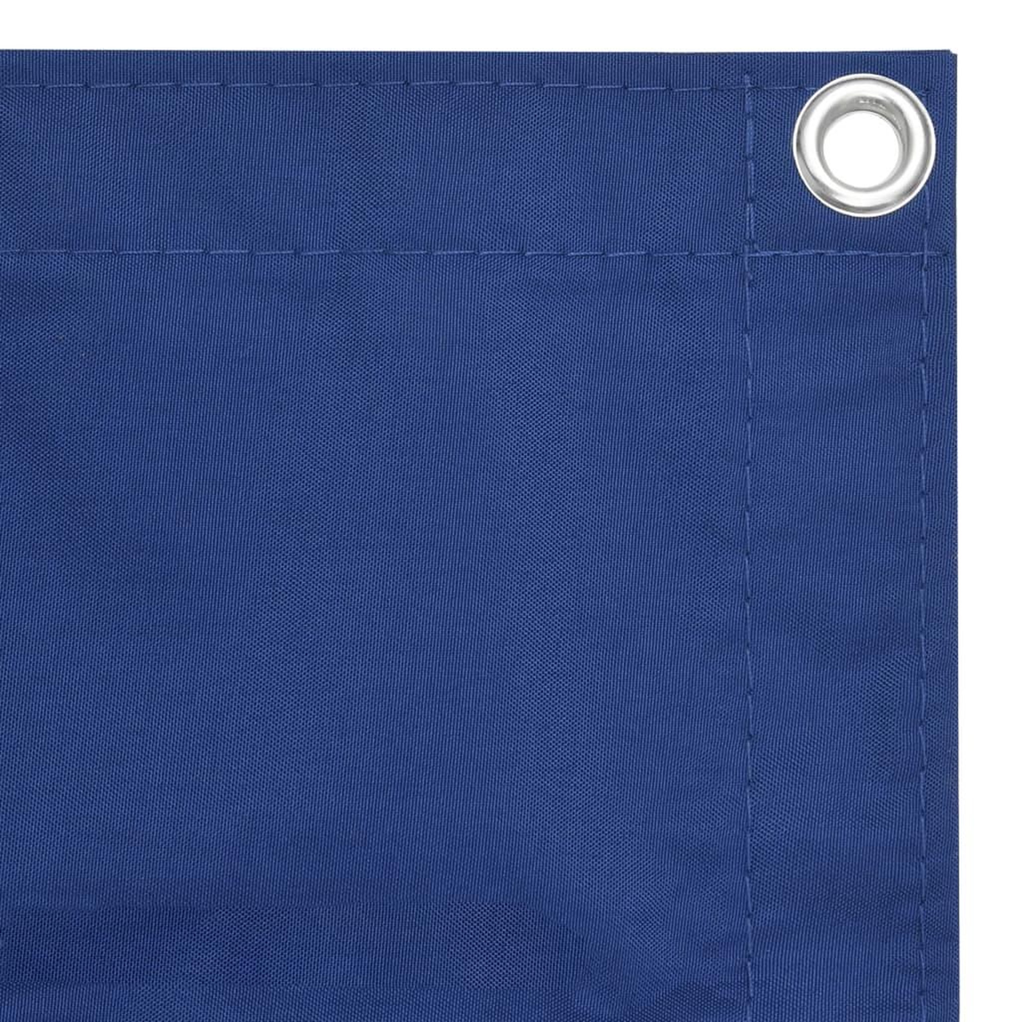 Voir la diapositive 3 : VIDAXL Ecran de balcon Bleu 90x600 cm Tissu Oxford
