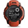 Voir la diapositive 2 : GARMIN Montre sport Instinct 2X Solar Flame red