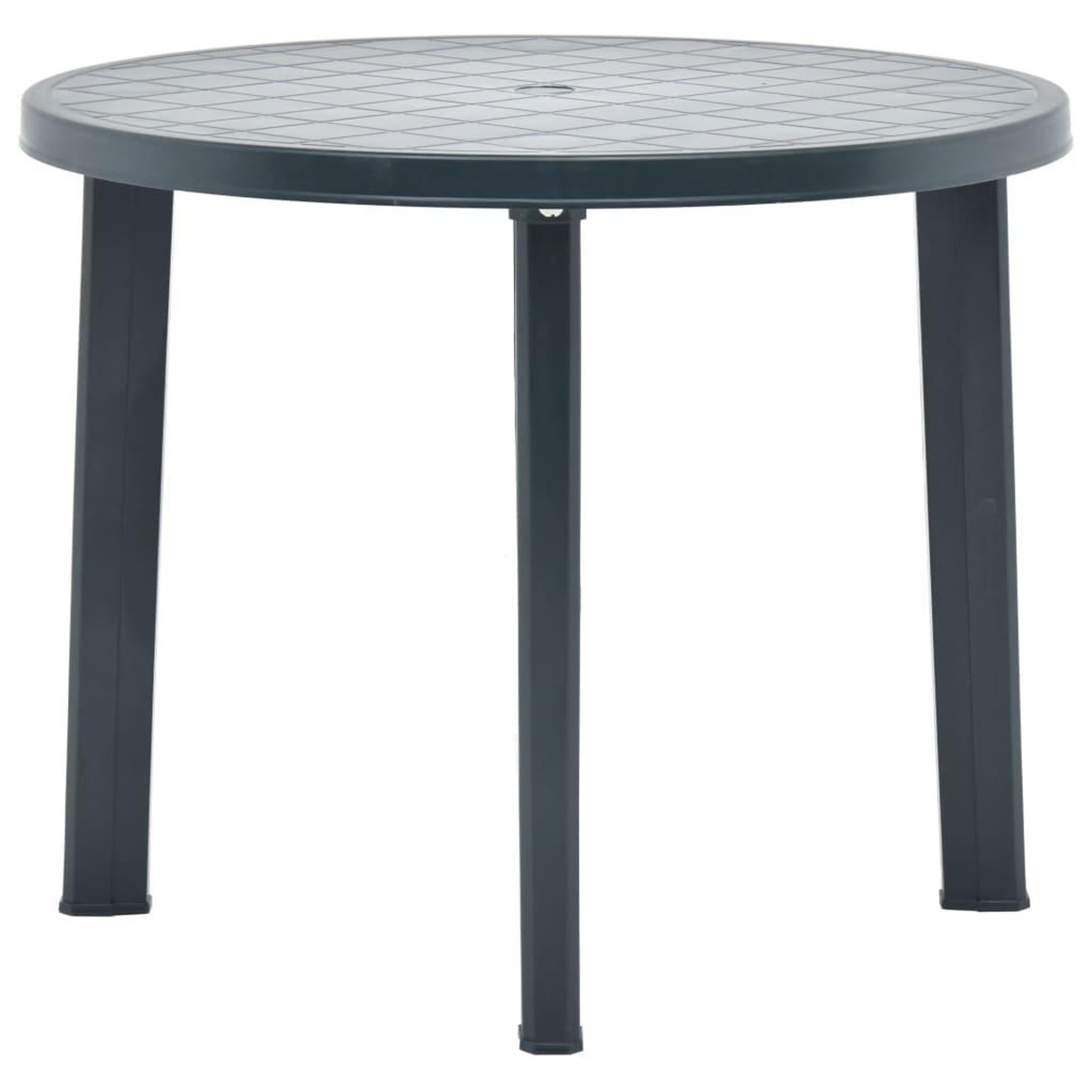 Voir la diapositive 1 : VIDAXL Table de jardin Vert 89 cm Plastique