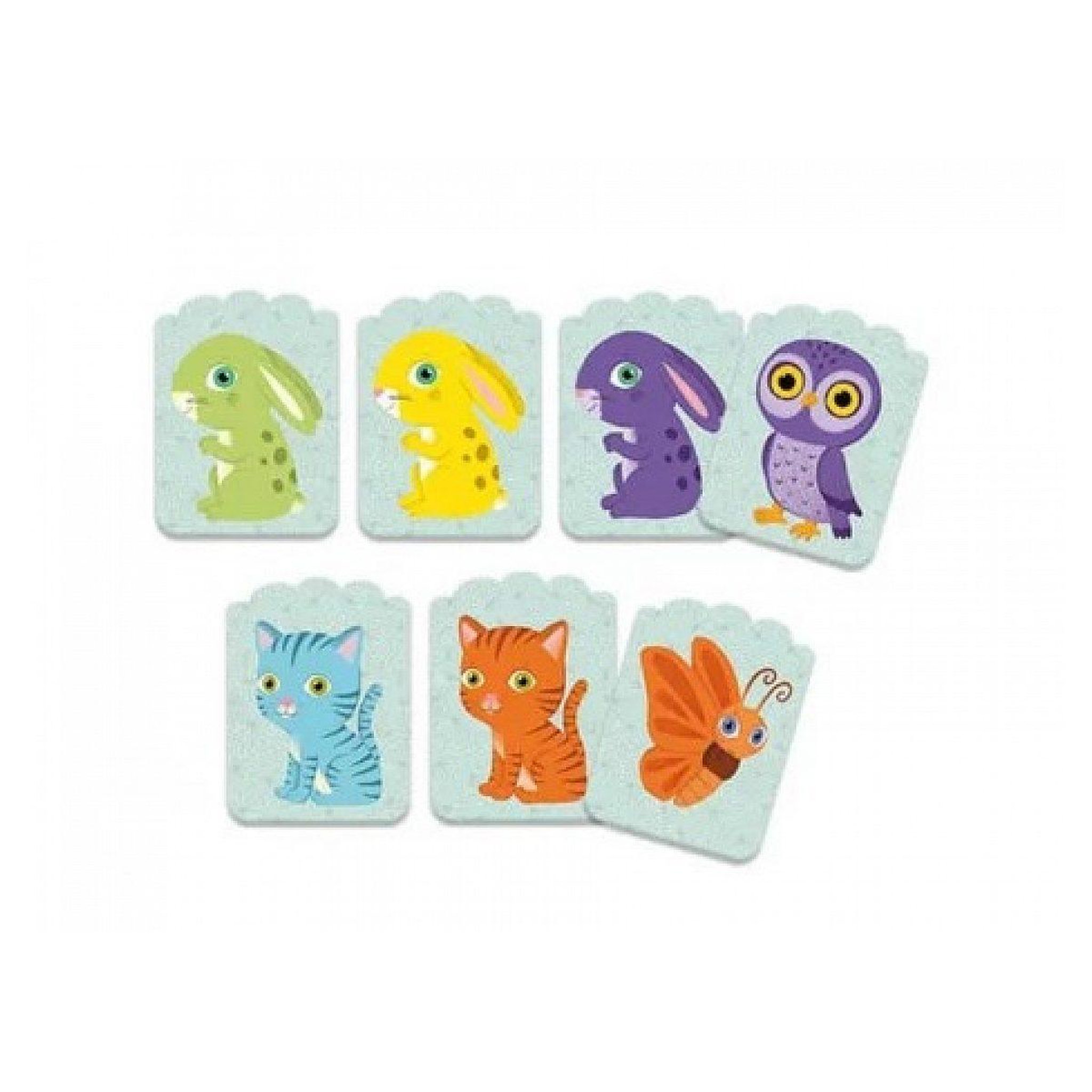 Voir la diapositive 2 : Djeco Little match jeu de cartes