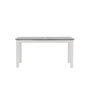 Voir la diapositive 3 : Paris Prix Table de Jardin Extensible  Albany  152-210cm Blanc & Gris