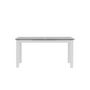 Voir la diapositive 3 : Paris Prix Table de Jardin Extensible  Albany  152-210cm Blanc & Gris