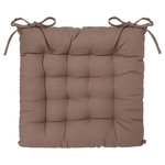 ATMOSPHERA Galette de Chaise  Loria  38x38cm Taupe