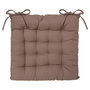 Voir la diapositive 1 : ATMOSPHERA Galette de Chaise  Loria  38x38cm Taupe