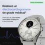 Voir la diapositive 2 : WITHINGS Montre santé Scanwatch 2 42mm Blanche