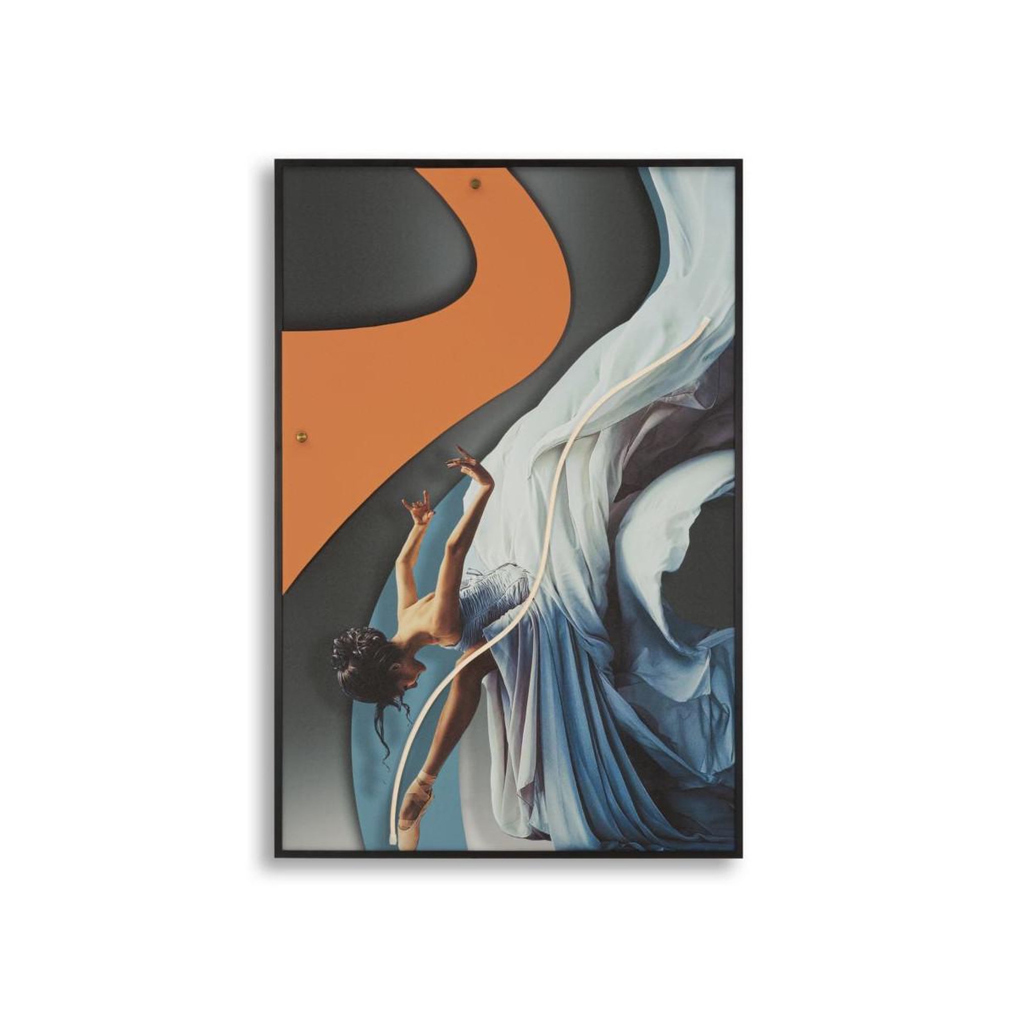 Paris Prix Tableau Imprimé à LED  Dancer  60x90cm Multicolore