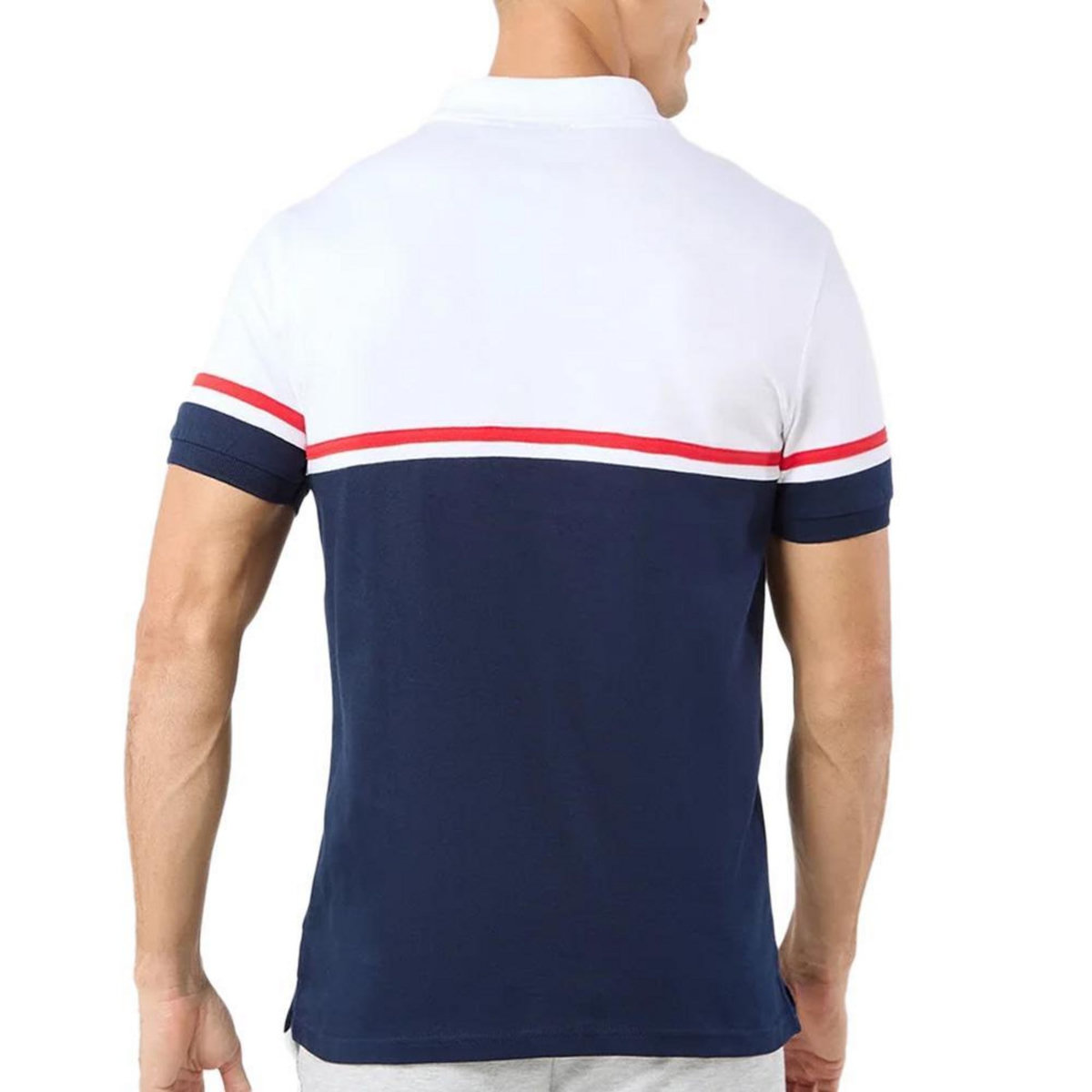 FILA Polo Marine/Blanc Homme Fila Primo