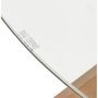Voir la diapositive 6 : Paris Prix Table de Repas Design  Nobao  130cm Naturel