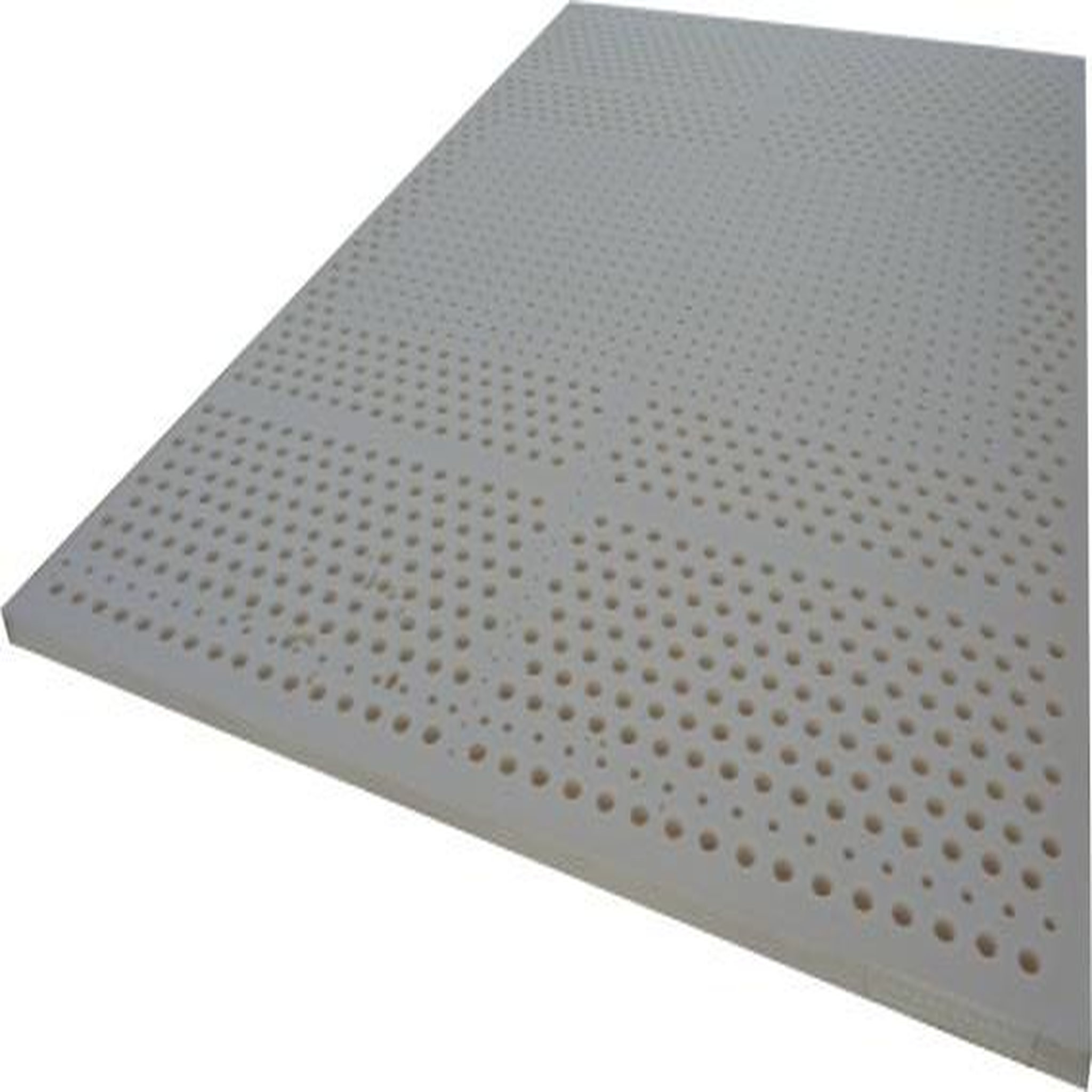 Voir la diapositive 2 : Surmatelas 3 zones 100% latex 140 x 190 cm