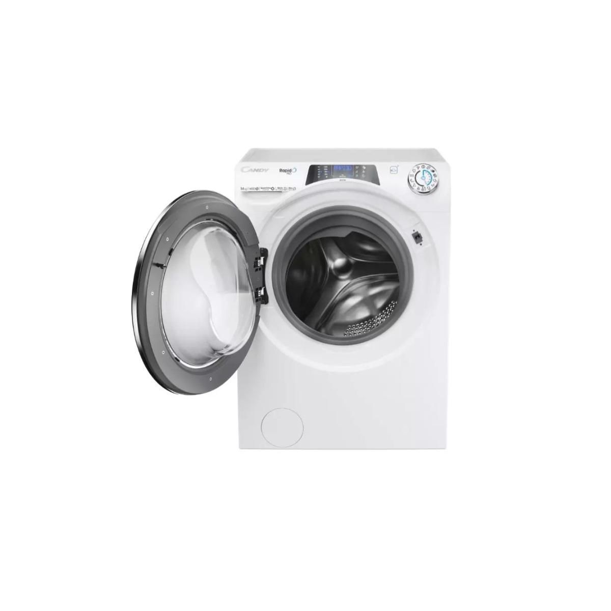 Candy Lave-linge hublot 14kg 1400 tours/min blanc - RP4146BWMBC1S