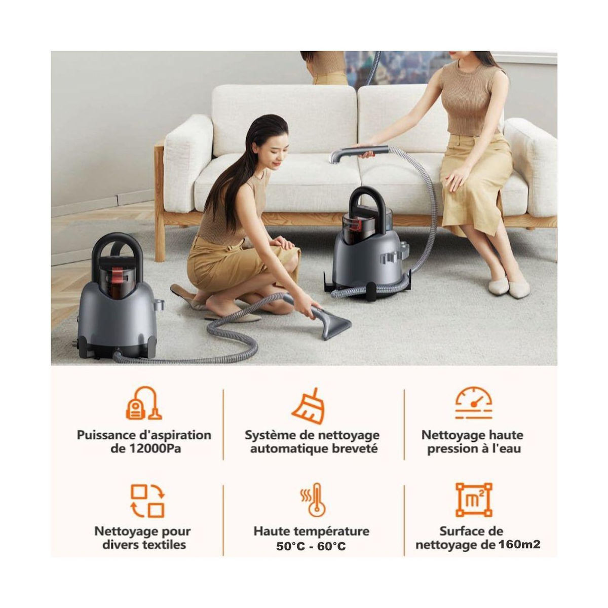 e.ziclean Nettoyeur détacheur Spot Remover W4 Hot