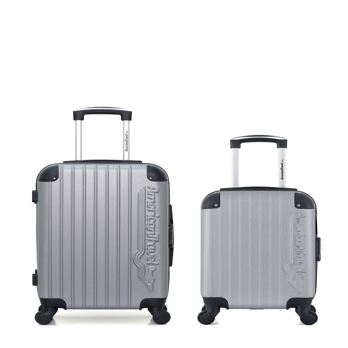 AMERICAN TRAVEL AMERICAN TRAVEL - LOT DE 2 - Valises cabine et cabine XXS BUDAPEST