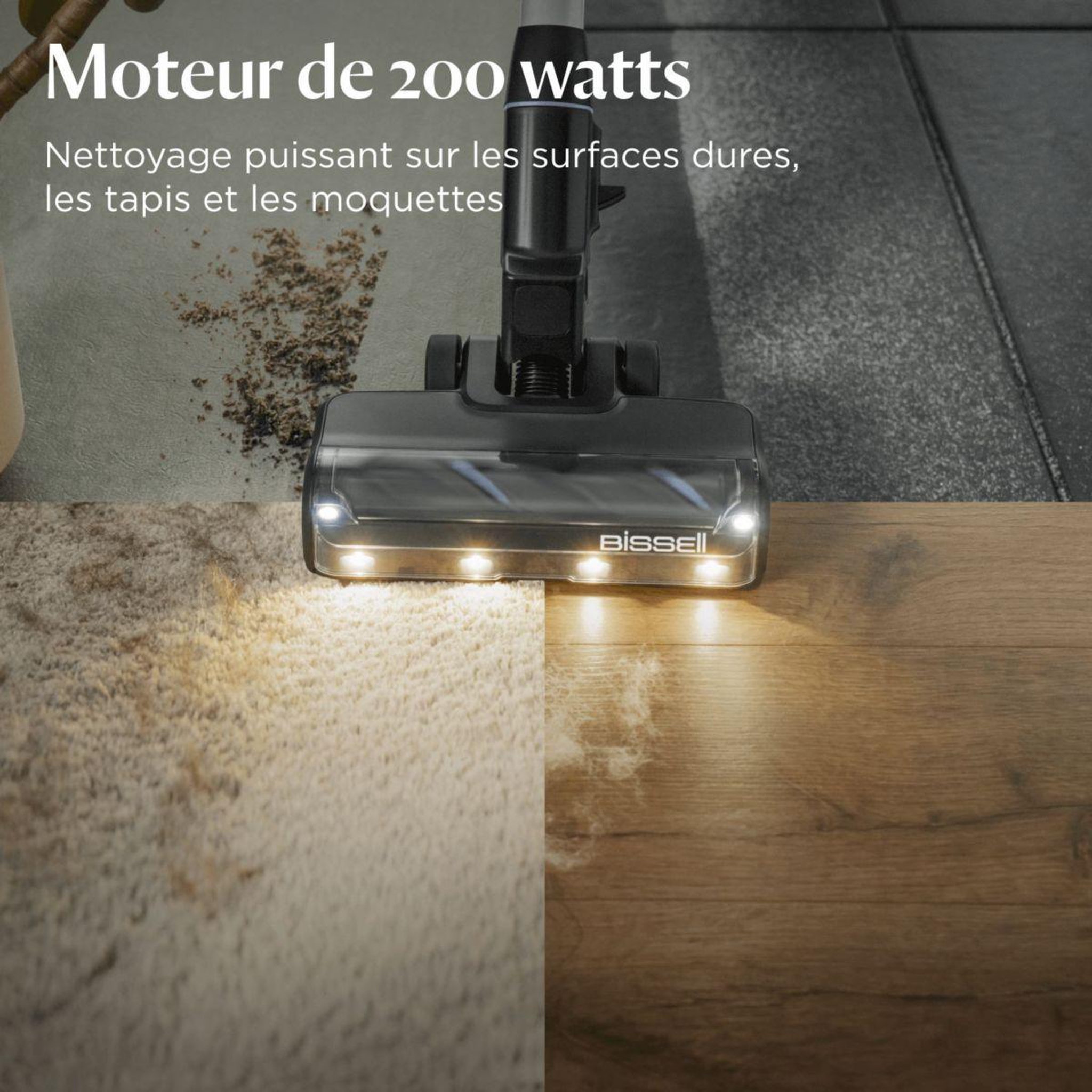 Voir la diapositive 4 : BISSELL Aspirateur balai powerclean furfinder pro 4092n