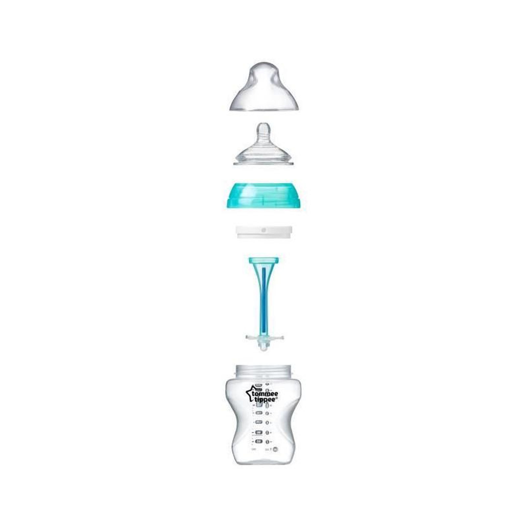 Voir la diapositive 3 : TOMMEE TIPPEE TOMMEE TIPPEE Biberon Anti colique avance 260ml