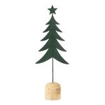 Paris Prix Sapin de Noël Déco sur Pied  Étoile  49cm Vert Foncé
