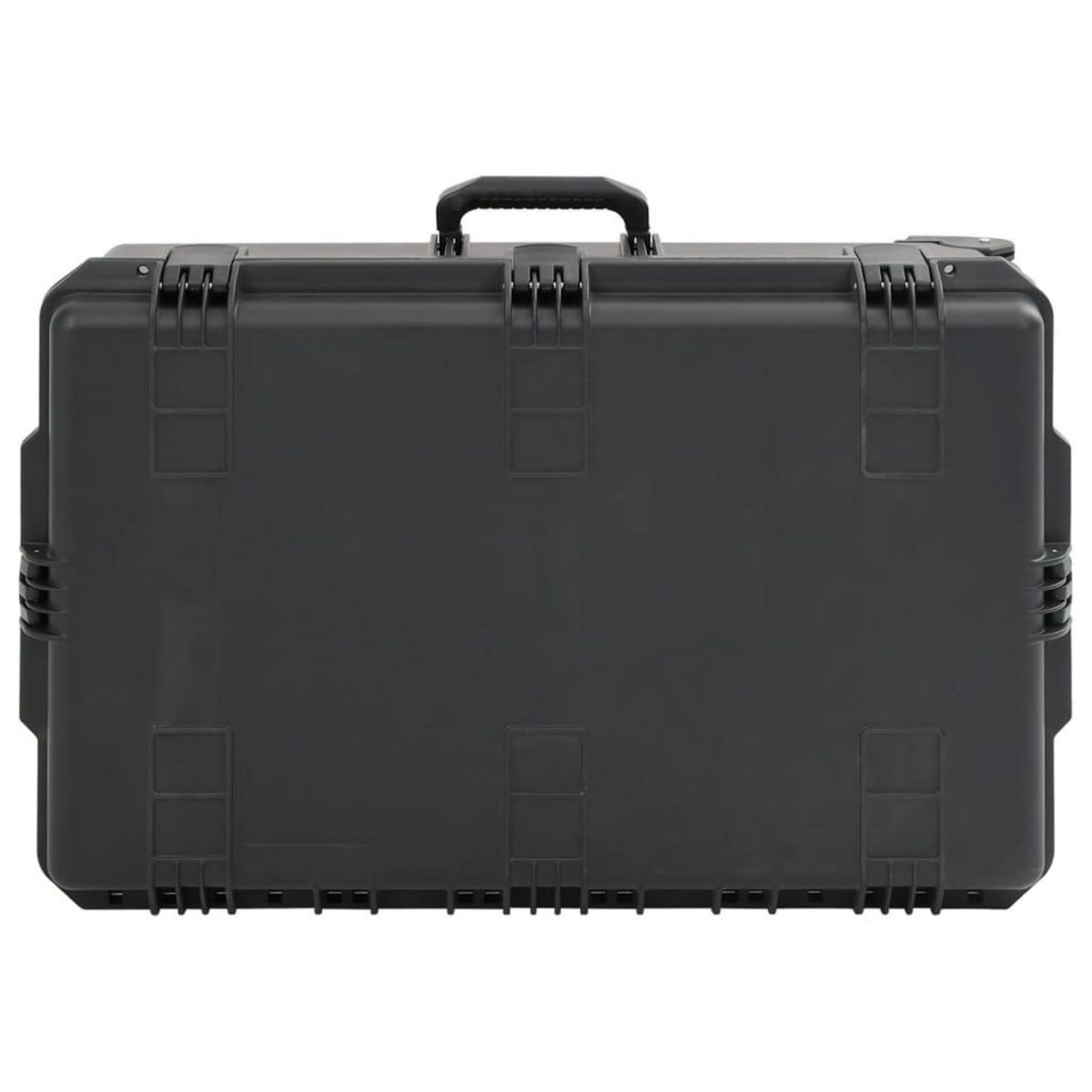 VIDAXL Valise de vol portable Noir 79,5x51,5x30,5 cm PP
