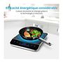 Voir la diapositive 2 : Medion Plaque induction posable - MEDION - MD 17595 - 1 Feu - L 29 x P 36 cm